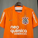 Corinthians 2010 Retro Orange Goalkeeper Jersey
