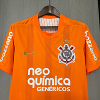 Corinthians 2010 Retro Orange Goalkeeper Jersey