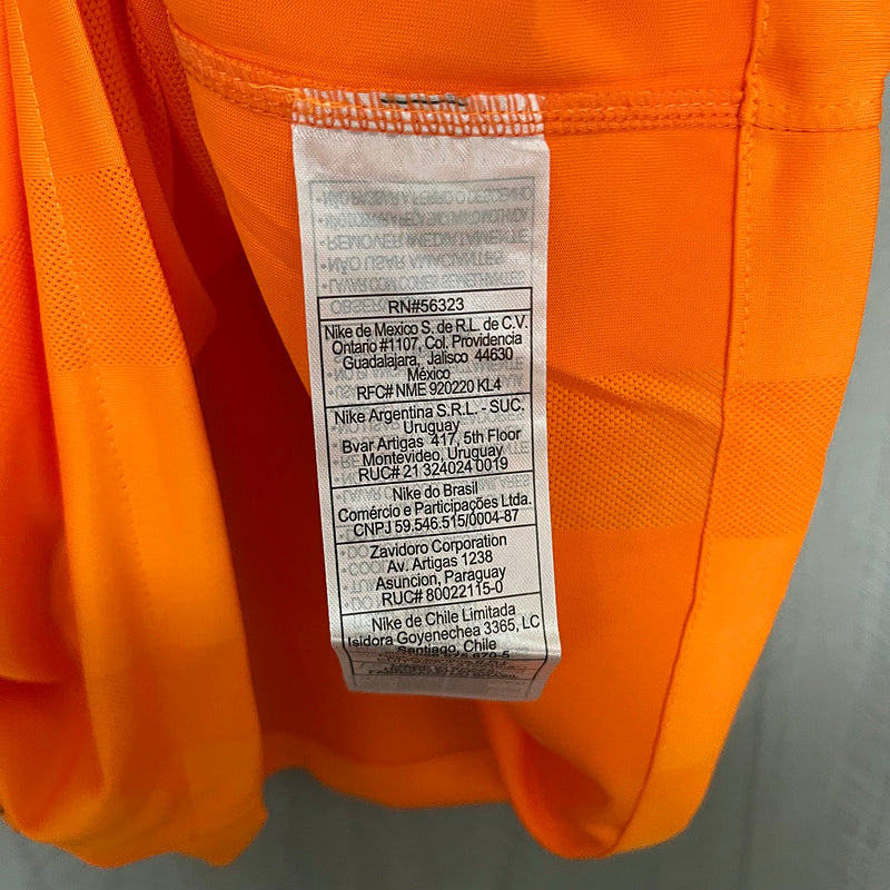 Corinthians 2010 Retro Orange Goalkeeper Jersey