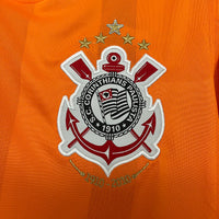Corinthians 2010 Retro Orange Goalkeeper Jersey