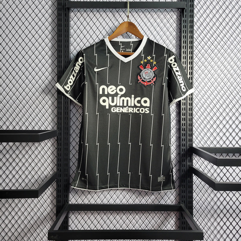 Corinthians 2011/12 Vintage Retro Black Away Jersey