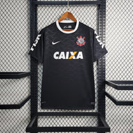 Corinthians 2012 Retro Version Black Away Jersey