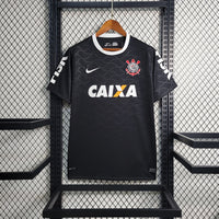 Corinthians 2012 Retro Version Black Away Jersey