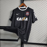Corinthians 2012 Retro Version Black Away Jersey