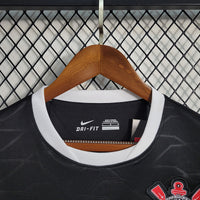 Corinthians 2012 Retro Version Black Away Jersey