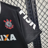 Corinthians 2012 Retro Version Black Away Jersey