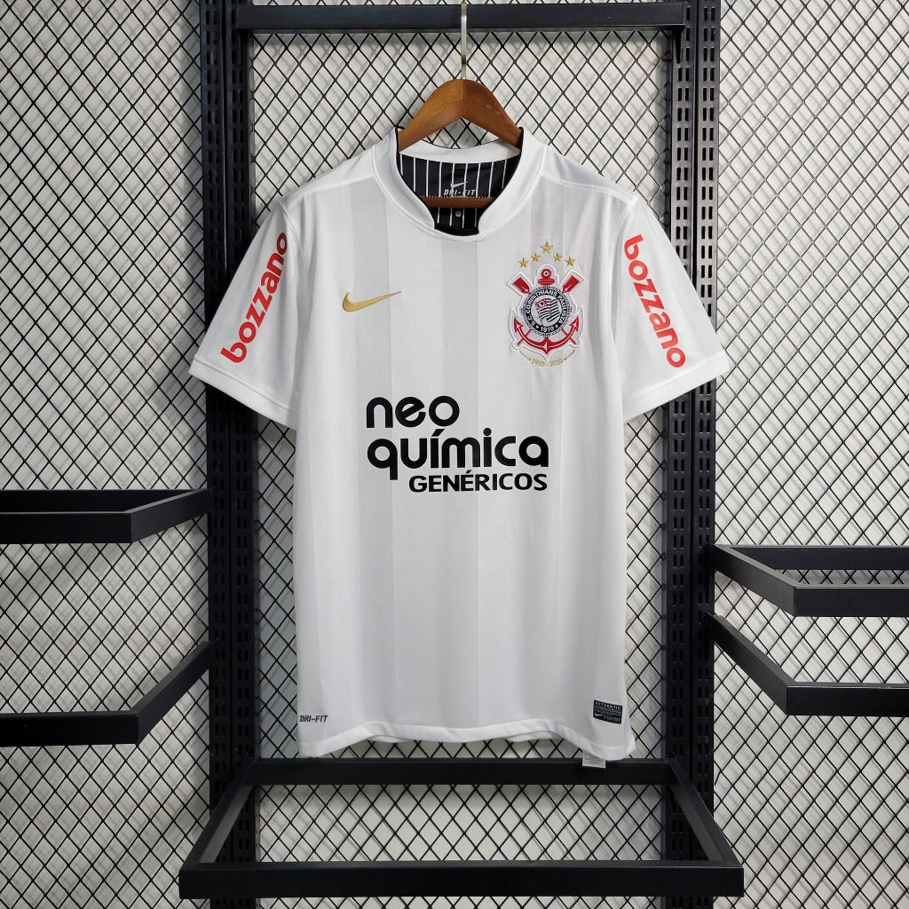 Corinthians 2012 Vintage Retro White Home Jersey