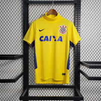 Corinthians 2014/15 Retro Yellow Goalkeeper Jersey