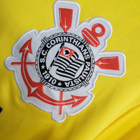 Corinthians 2014/15 Retro Yellow Goalkeeper Jersey