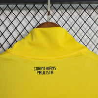 Corinthians 2014/15 Retro Yellow Goalkeeper Jersey