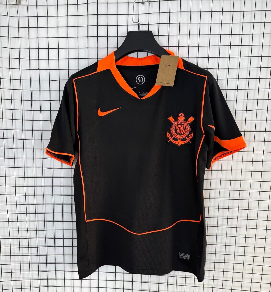 Corinthians 25/26 Black/Orange Third Jersey
