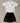 Corinthians 26/27 White/Black Home Kids Jersey Set