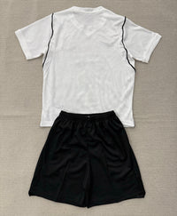 Corinthians 26/27 White/Black Home Kids Jersey Set