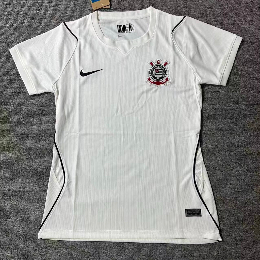 Corinthians 26/27 White/Black Home Woman Jersey