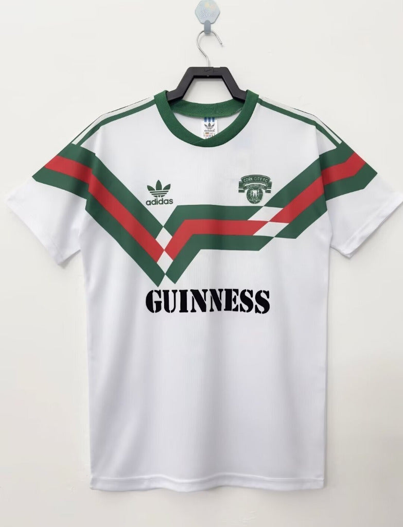 Cork City 1988/89 Retro White/Green Home Jersey
