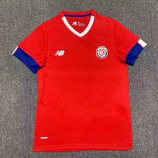 Costa Rica 2022/23 Red/Blue/White Home Jersey
