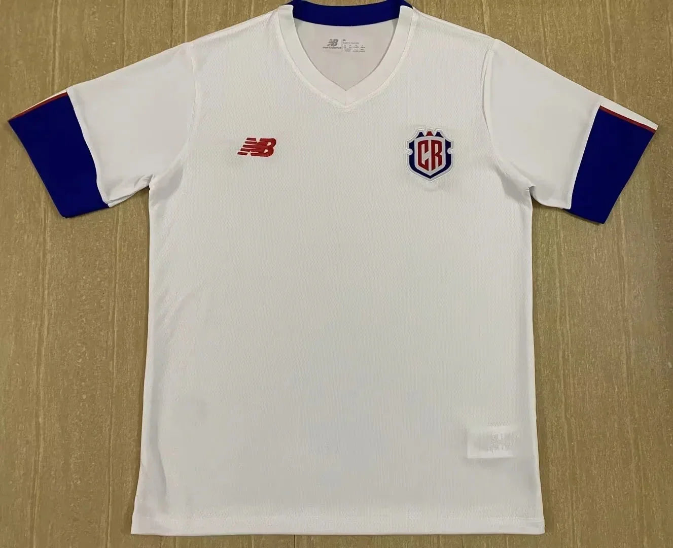 Costa Rica 2022/23 White/Blue Away Jersey