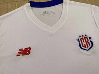 Costa Rica 2022/23 White/Blue Away Jersey