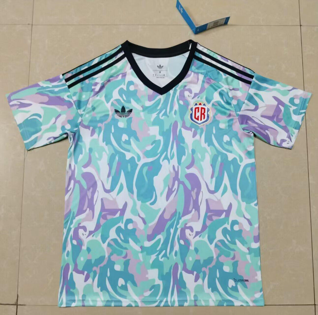 Costa Rica 2026 Blue 3 Black Stripes World Cup Away Jersey