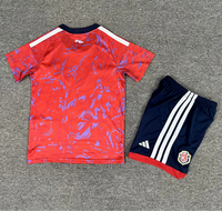 Costa Rica 2026 Red/White/Navy Home Kids Jersey Set