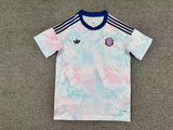 Costa Rica 2026 Semi Blue/Black Stripes Away Jersey