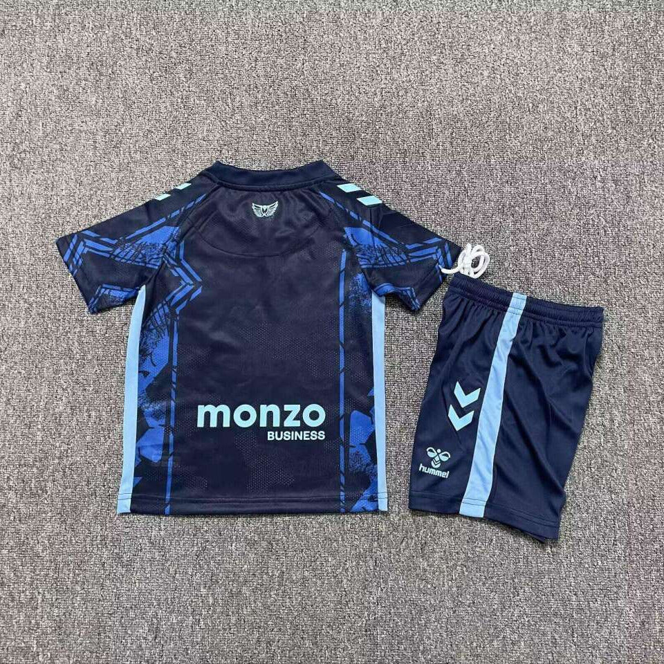 Coventry City 25/26 Navy Blue Third Away Kids Jersey Set