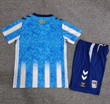 Coventry City 26/27 Blue/White Stripes Home Kids Jersey Set