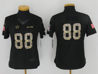Cowboys 2021/22 Bryant #88 Khaki/Camo Print Women NFL Jersey