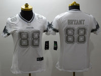 Cowboys 2021/22 Bryant #88 White/Gray Women NFL Jersey