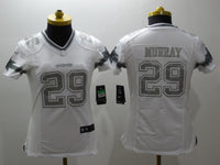 Cowboys 2021/22 Murray #29 White/Gray Women NFL Jersey