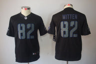 Cowboys 2021/22 Witten #82 Black/Gray Women NFL Jersey