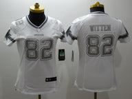 Cowboys 2021/22 Witten #82 White/Gray Women NFL Jersey