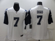 Cowboys 2022/23 Diggs #7 Whit/Navy NFL Game Jersey