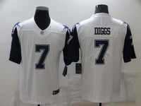 Cowboys 2022/23 Diggs #7 Whit/Navy NFL Game Jersey