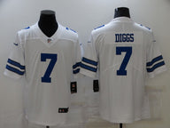 Cowboys 2022/23 Diggs #7 White NFL Game Jersey