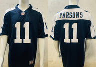 Cowboys 2022/23 Parsons #11 Navy/White NFL Game Jersey