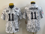 Cowboys 24/25 Parsons #11 Arctic Camo Women NFL Jersey