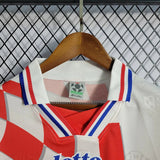 Croacia 1998 Retro White/Red Home Jersey