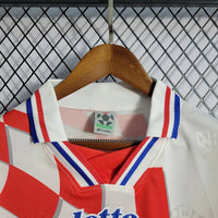 Croacia 1998 Retro White/Red Home Jersey