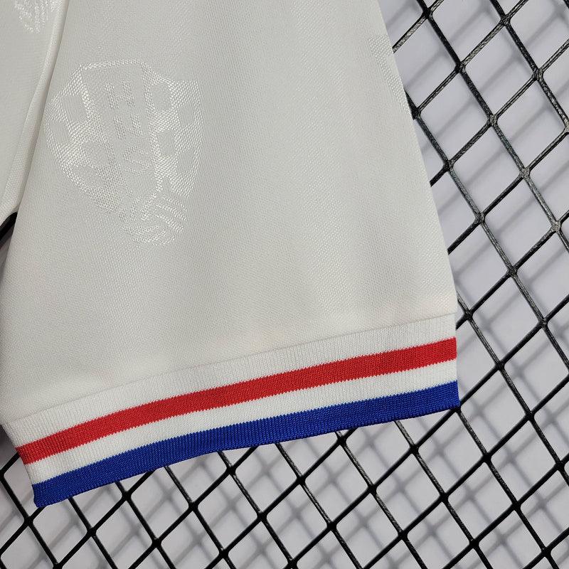 Croacia 1998 Retro White/Red Home Jersey
