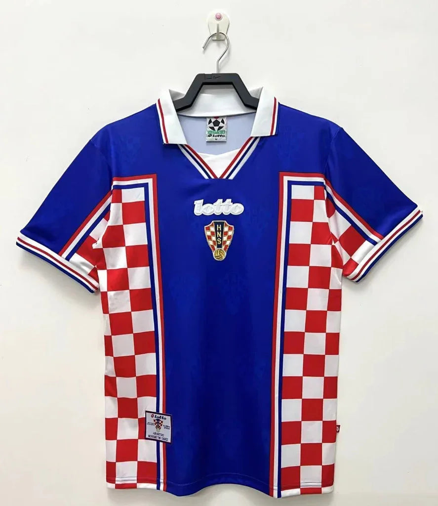Croatia 1998/99 Vintage Retro Away Jersey
