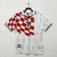 Croatia 1998 Vintage Retro Home World Cup Jersey