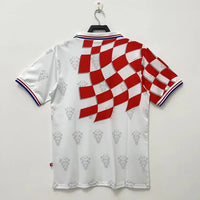 Croatia 1998 Vintage Retro Home World Cup Jersey