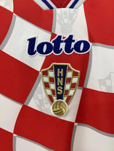 Croatia 1998 Vintage Retro Home World Cup Jersey