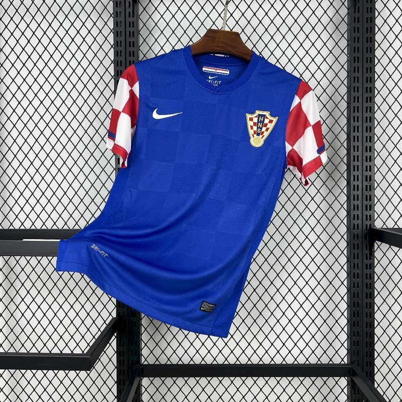 Croatia 2010 Vintage Retro Away Jersey