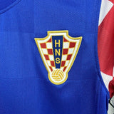 Croatia 2010 Vintage Retro Away Jersey