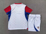 Croatia 2026 Red/White Home Kids Jersey Set