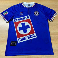 Cruz Azul 1998/99 Vintage Retro Blue Home Jersey