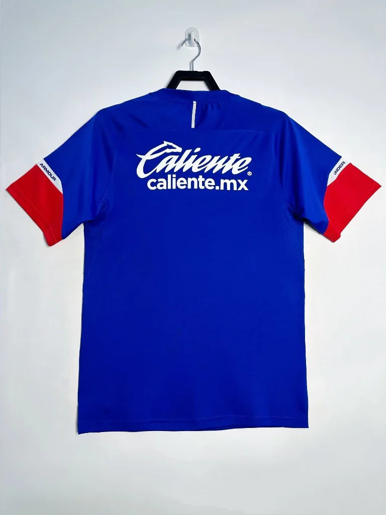 Cruz Azul 2018/19 Retro Blue Cross Home Jersey