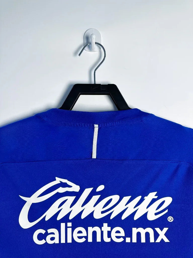 Cruz Azul 2018/19 Retro Blue Cross Home Jersey